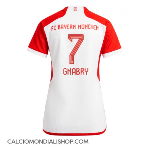 Maglie da calcio Bayern Munich Serge Gnabry #7 Prima Maglia Femminile 2023-24 Manica Corta